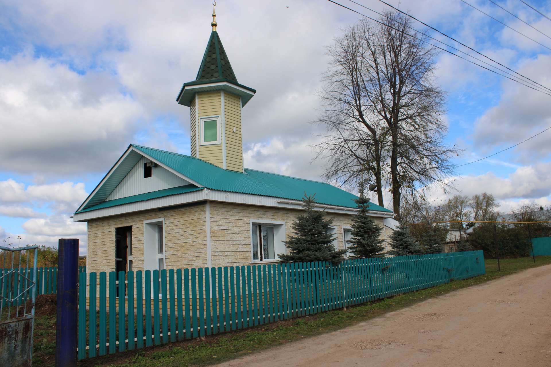 автор фотосы, Түбән Биш авылы мәчете