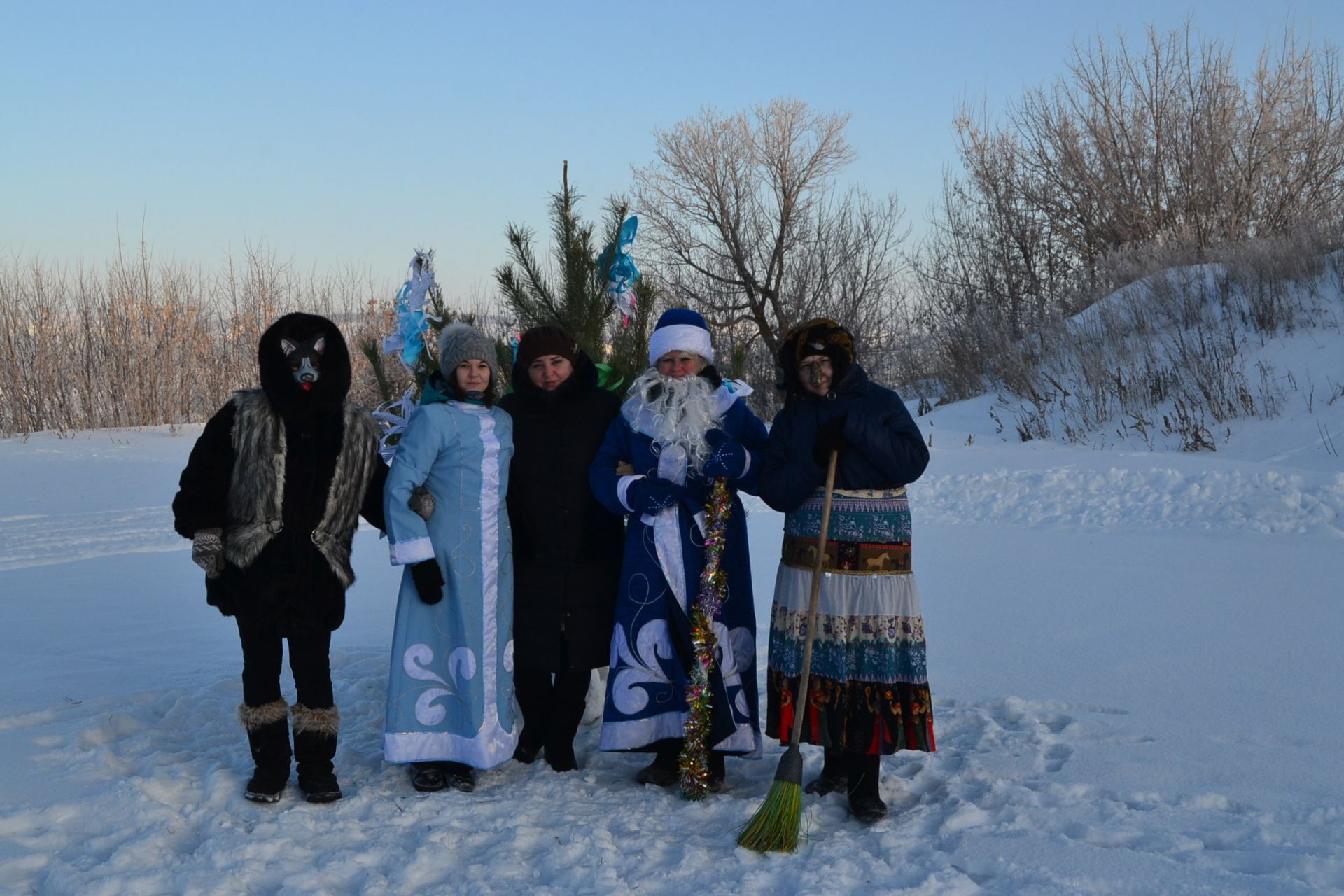Старый Новый год в Заинске-2 отметили на Школьной горе