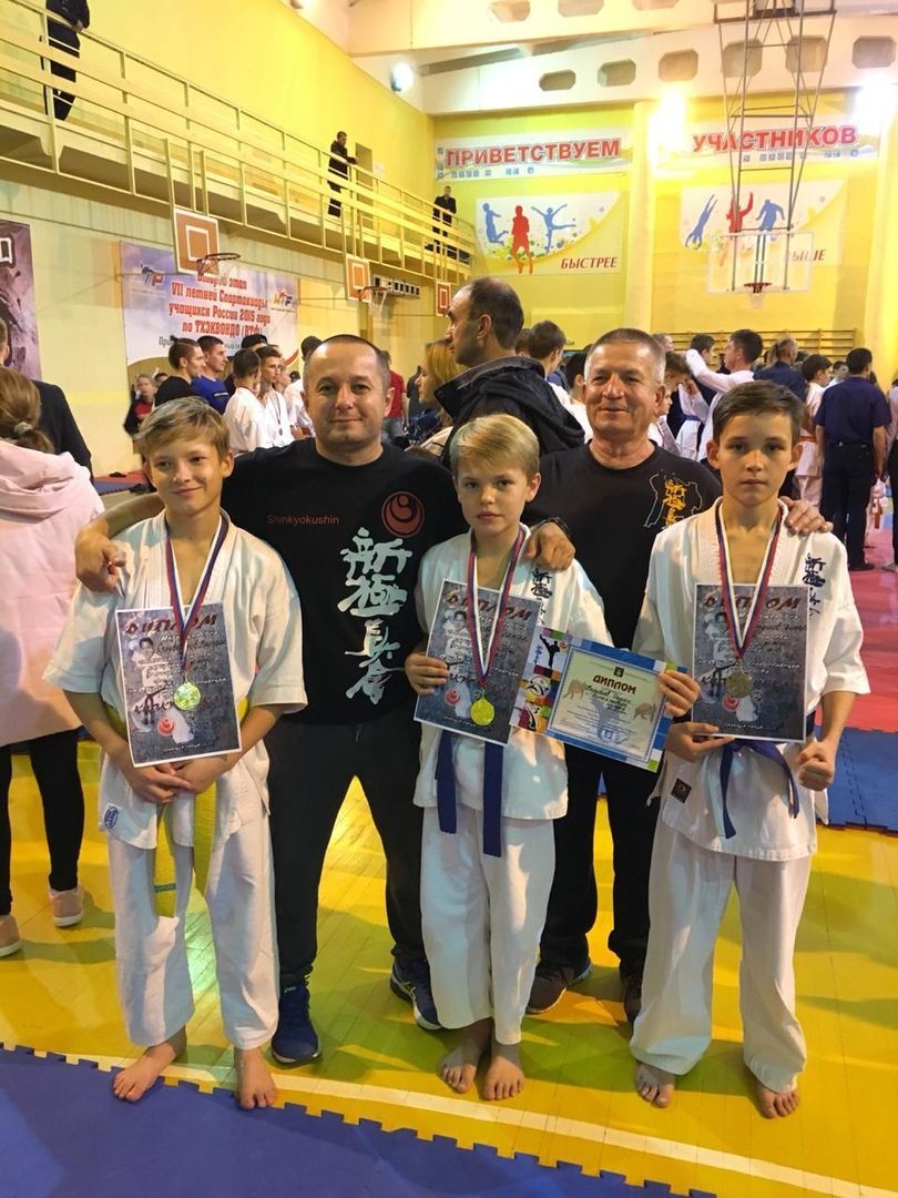 Заинские юные каратисты вернулись с победой со Всероссийского турнира