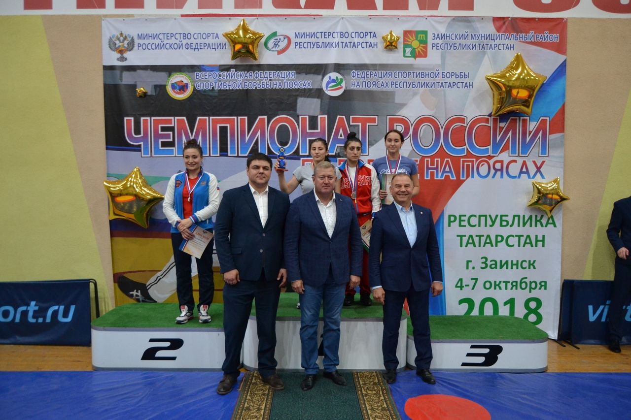 6 октября завершился Чемпионат России по борьбе на поясах, который проходил в Заинске