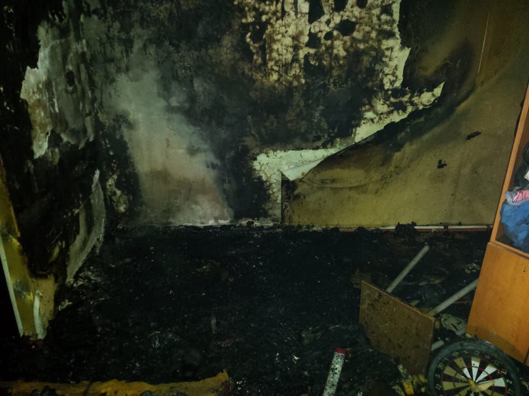 В Заинске сгорела 2-комнатная квартира