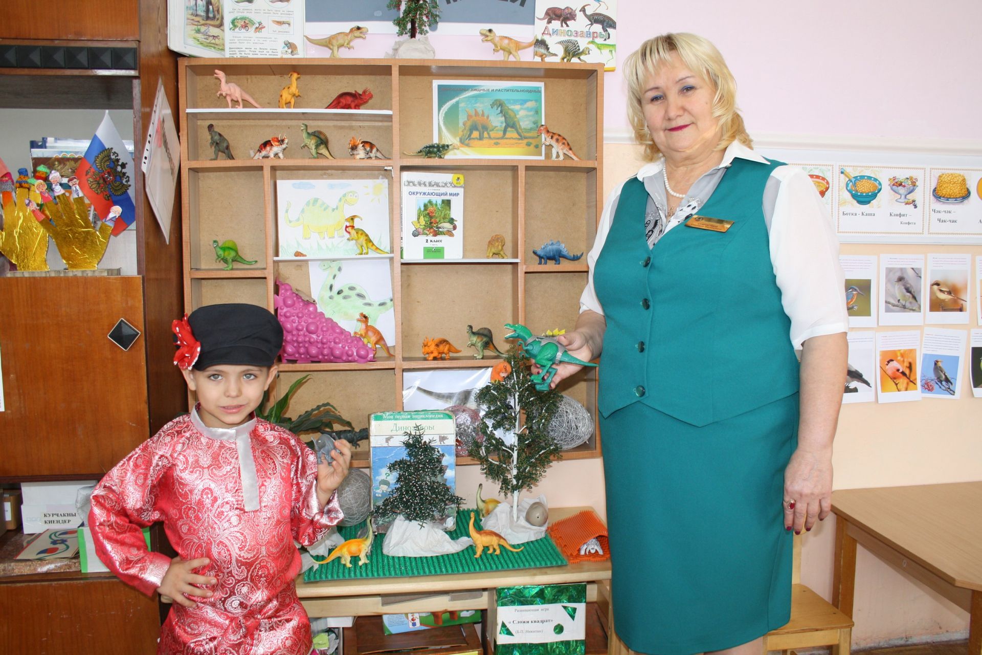 Семинар в детском саду «Березка»: динозавры, богатыри, путешествие