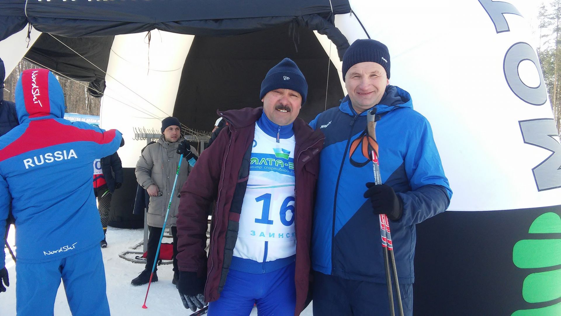 Муниципальные служащие Татарстана соревнуются в лыжных гонках