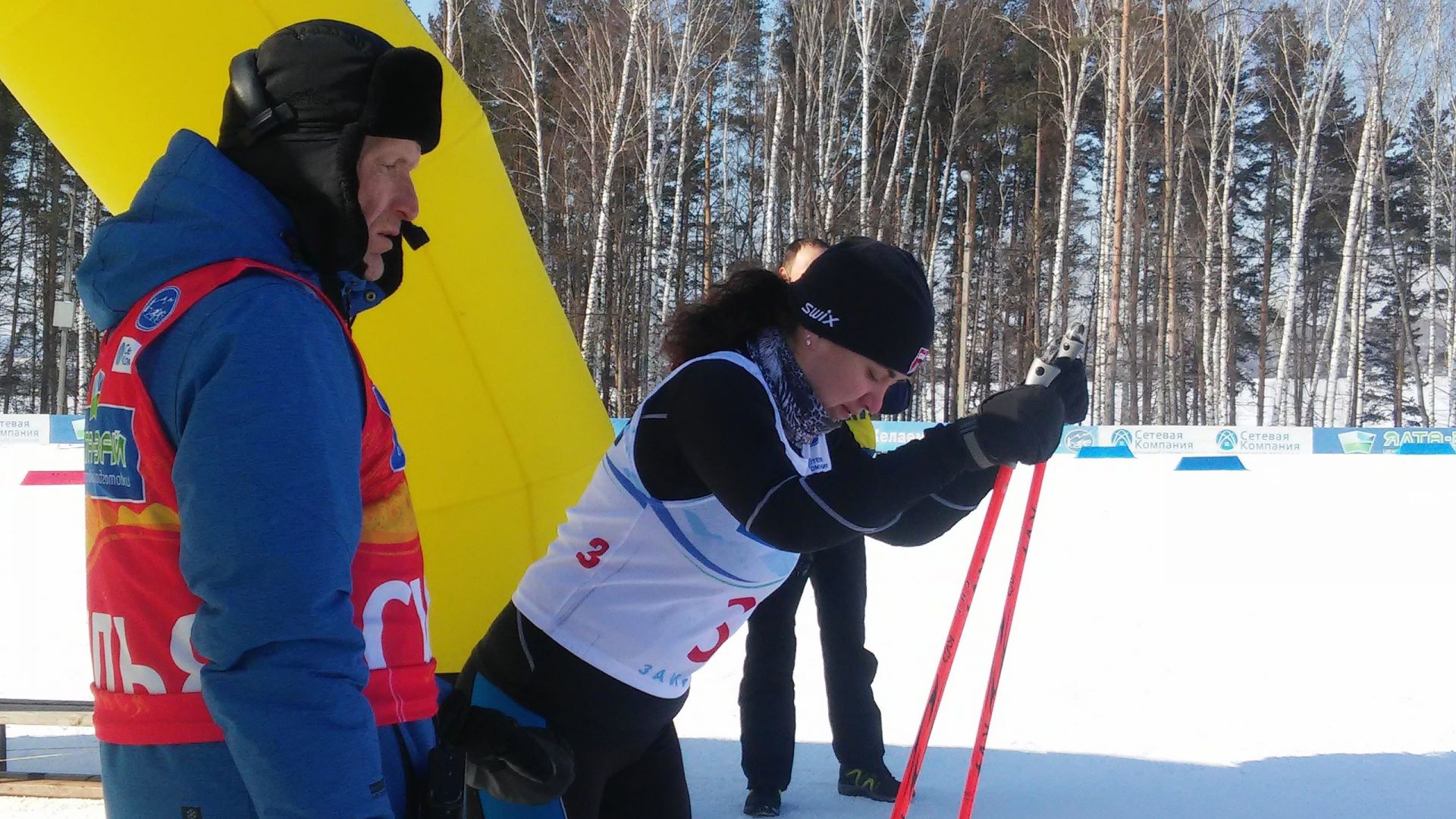 Муниципальные служащие Татарстана соревнуются в лыжных гонках