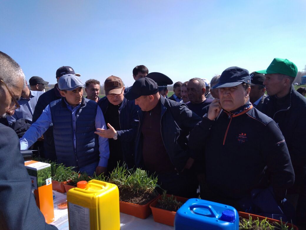 В Заинском районе побывал министр сельского хозяйства и продовольствия РТ Марат Ахметов