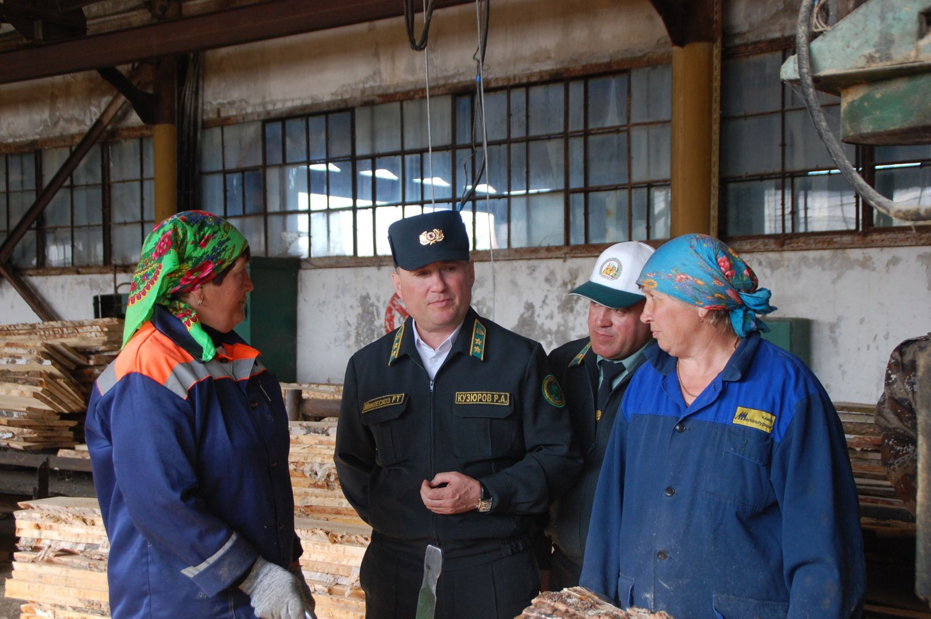 Министр лесного хозяйства Татарстана посетил Заинск