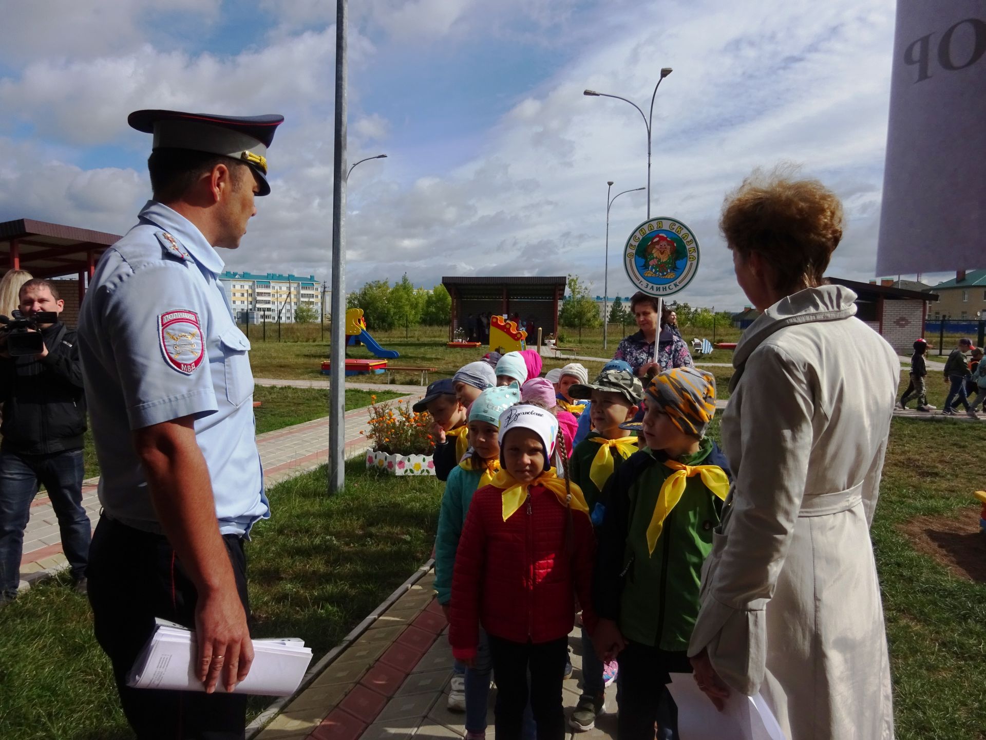 В Заинске прошел профориентационный квест для детсадовской детворы