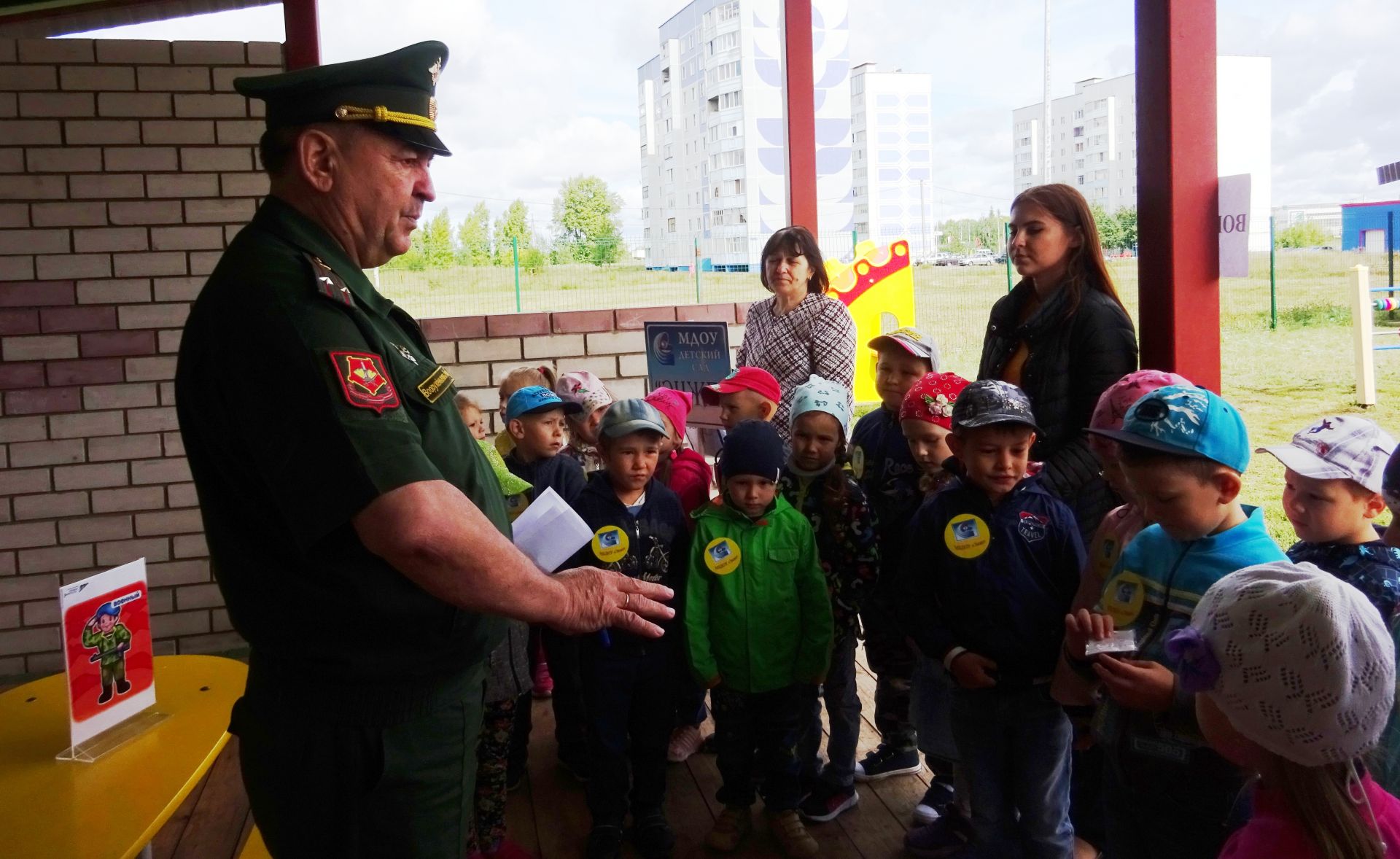 В Заинске прошел профориентационный квест для детсадовской детворы