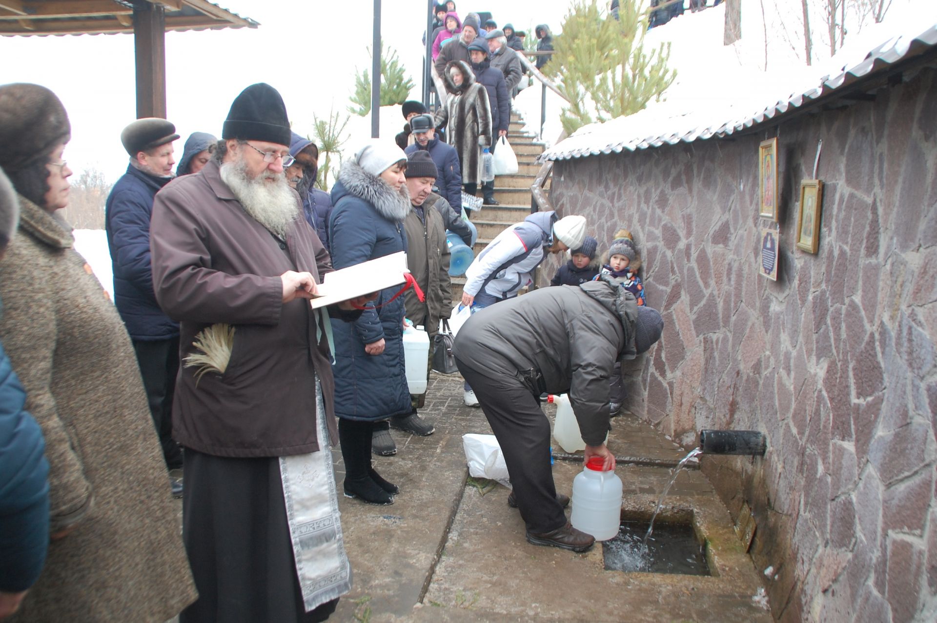 Православные заинцы отметили Крещение Господне