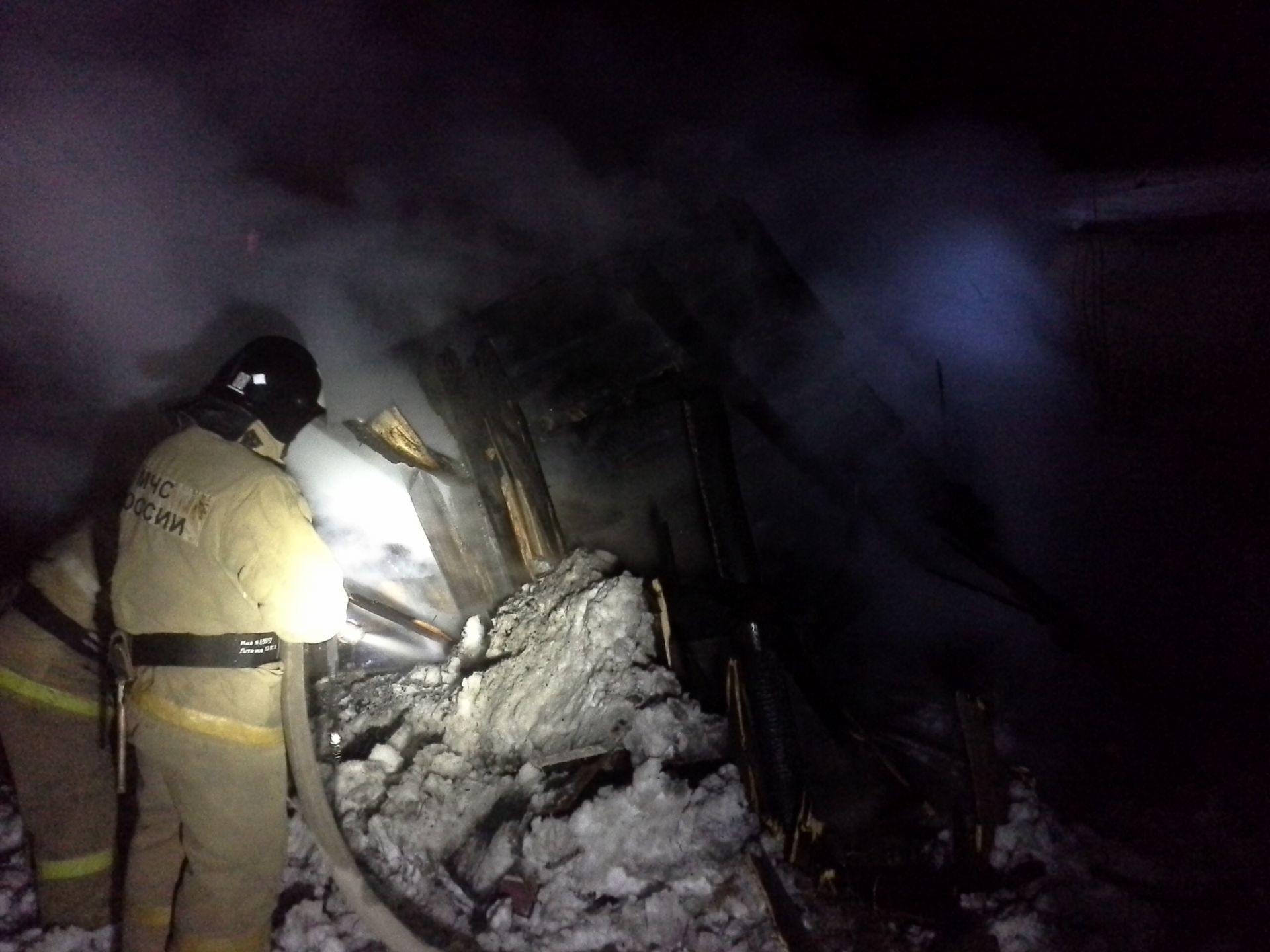 28 января в Заинске-2 произошел пожар