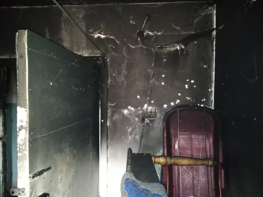В одном из домов Заинска произошел пожар