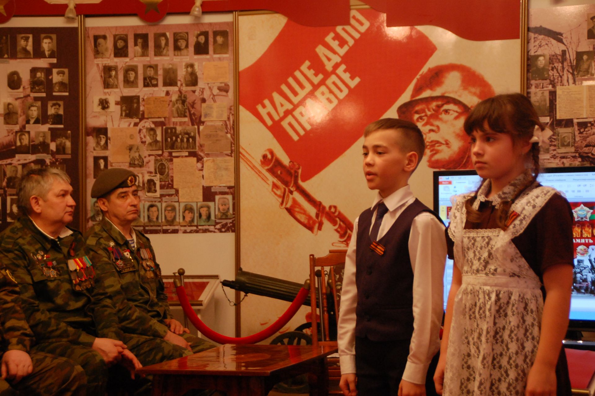 Заинские школьники встретились с ветеранами боевых действий, происходивших в Афганистане (+ФОТОРЕПОРТАЖ)