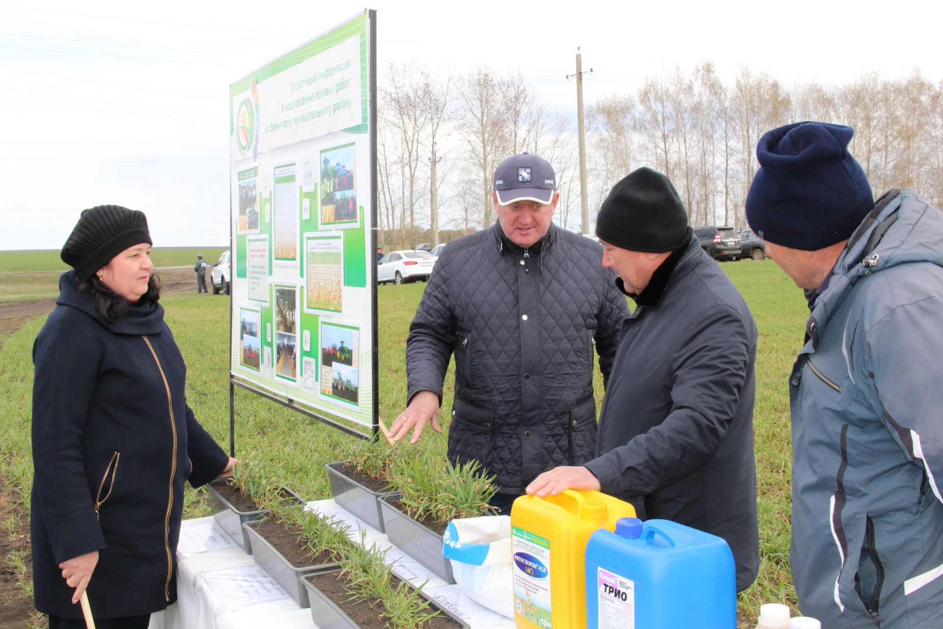Министр сельского хозяйства и продовольствия Татарстана дал высокую оценку работе заинских аграриев