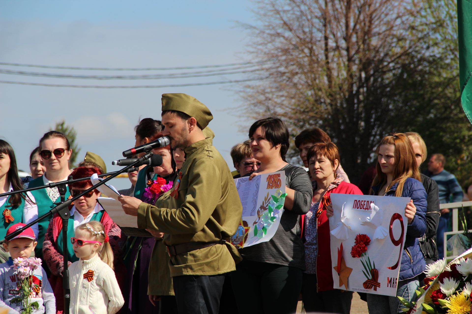 В Заинске-2 прошел митинг, посвященный Дню Победы&nbsp;