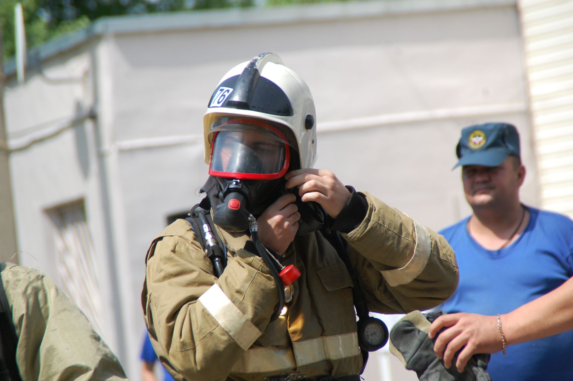 В Заинске прошел финал республиканских соревнований среди пожарных