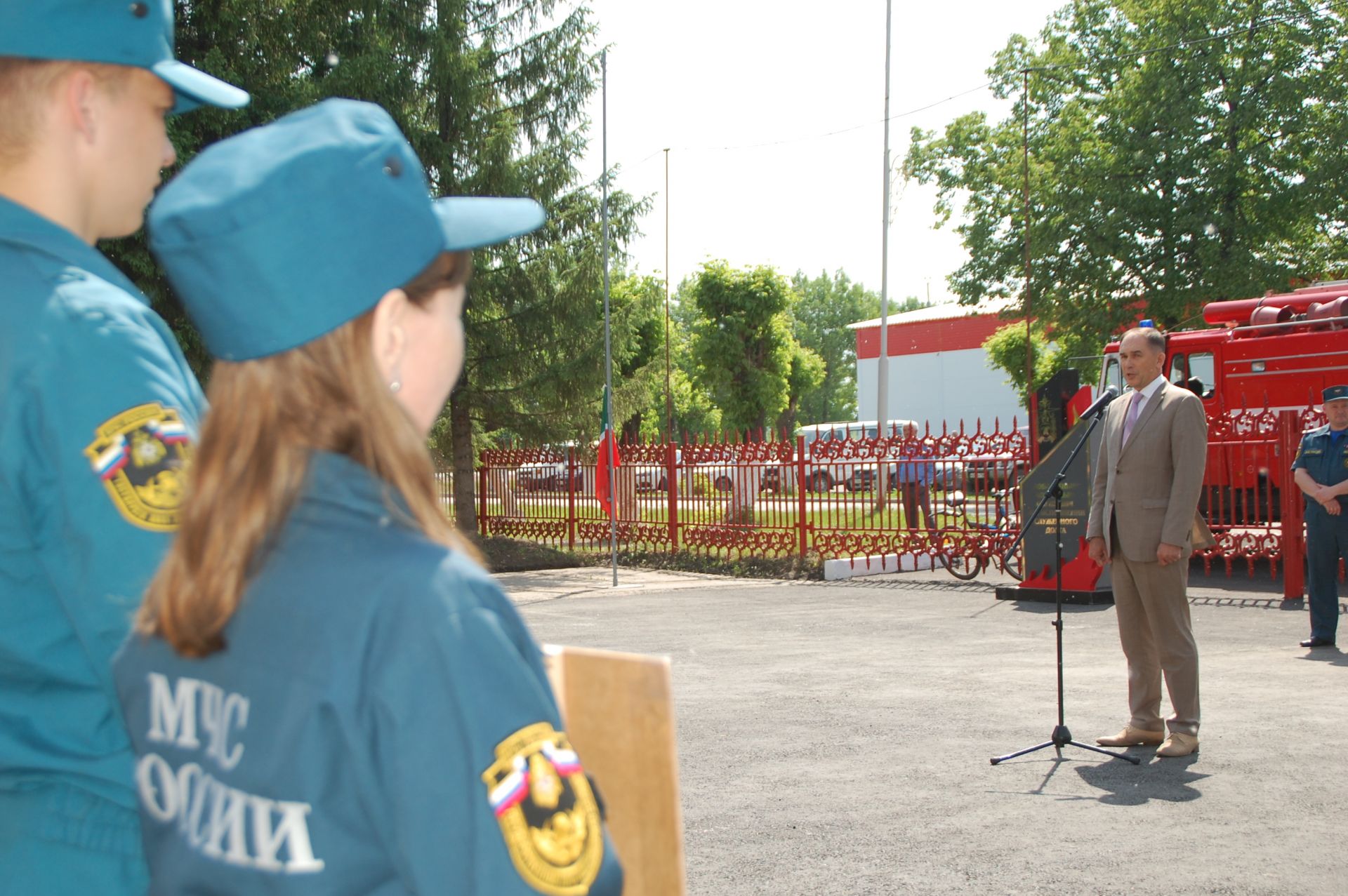 В Заинске прошел финал республиканских соревнований среди пожарных