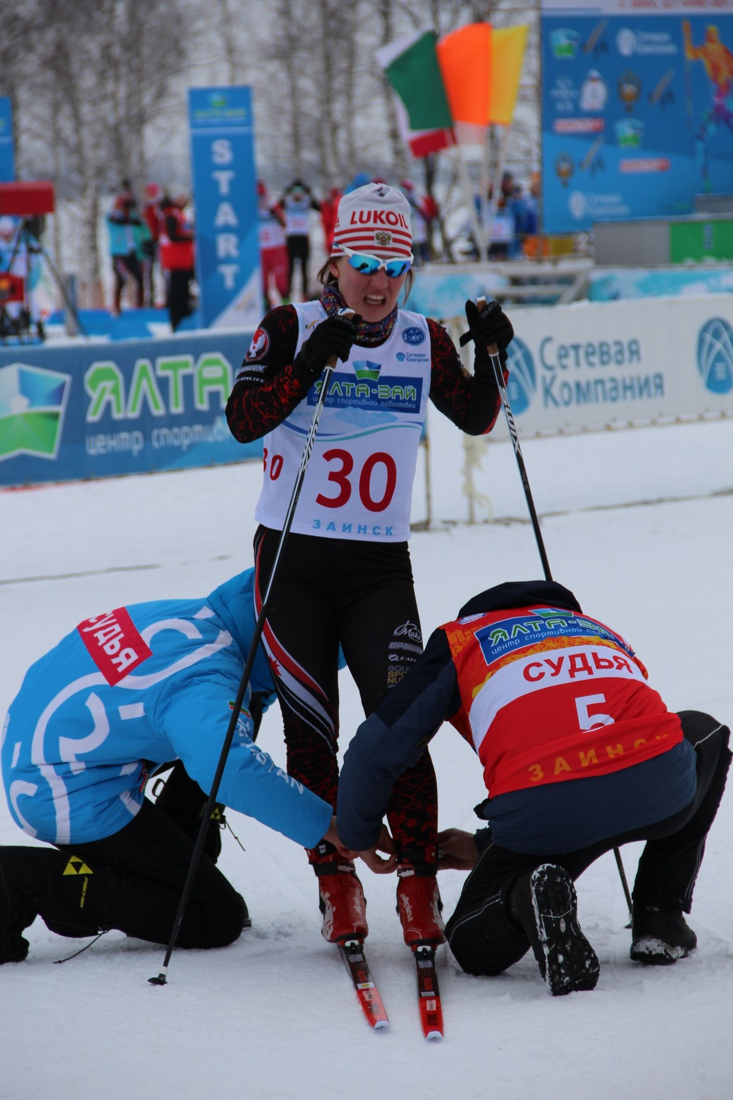 В Заинске прошли первые старты на Кубке России по лыжным гонкам