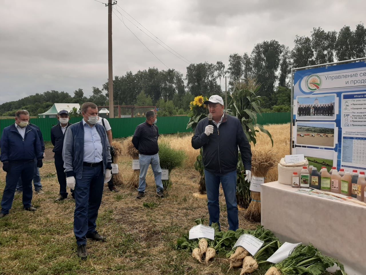 Заинск посетил министр сельского хозяйства и продовольствия Республики Татарстан Марат Зяббаров