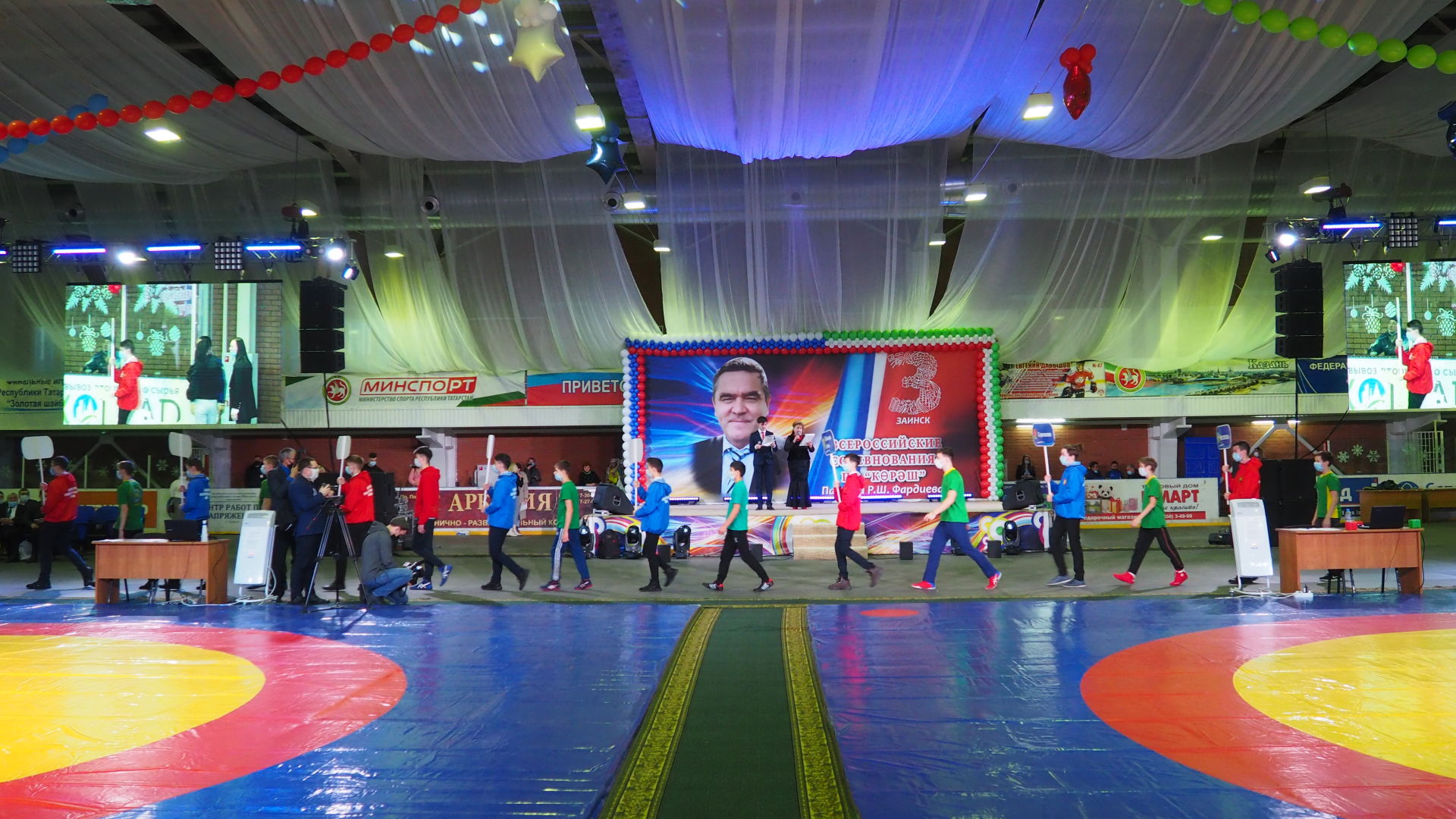 В Заинске состоялось торжественное открытие Всероссийских соревнований по корэш