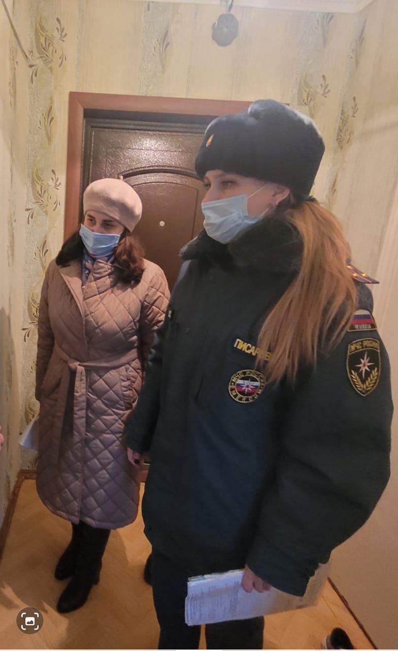 В Заинске продолжается пожарно-профилактическая операция «Жилище -2021»