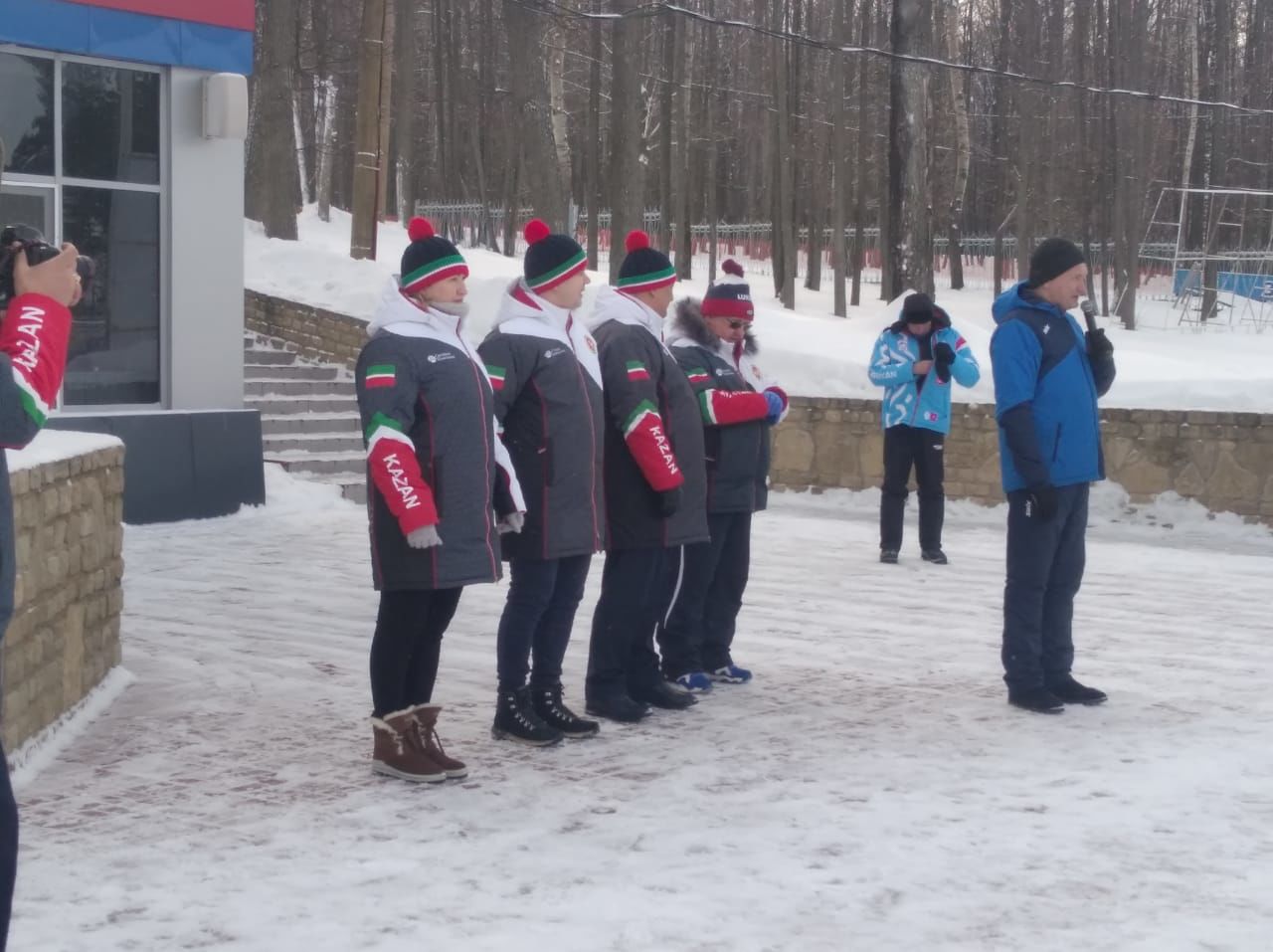 В Заинске состоялась церемония открытия 2 тура Чемпионата РТ по лыжным гонкам