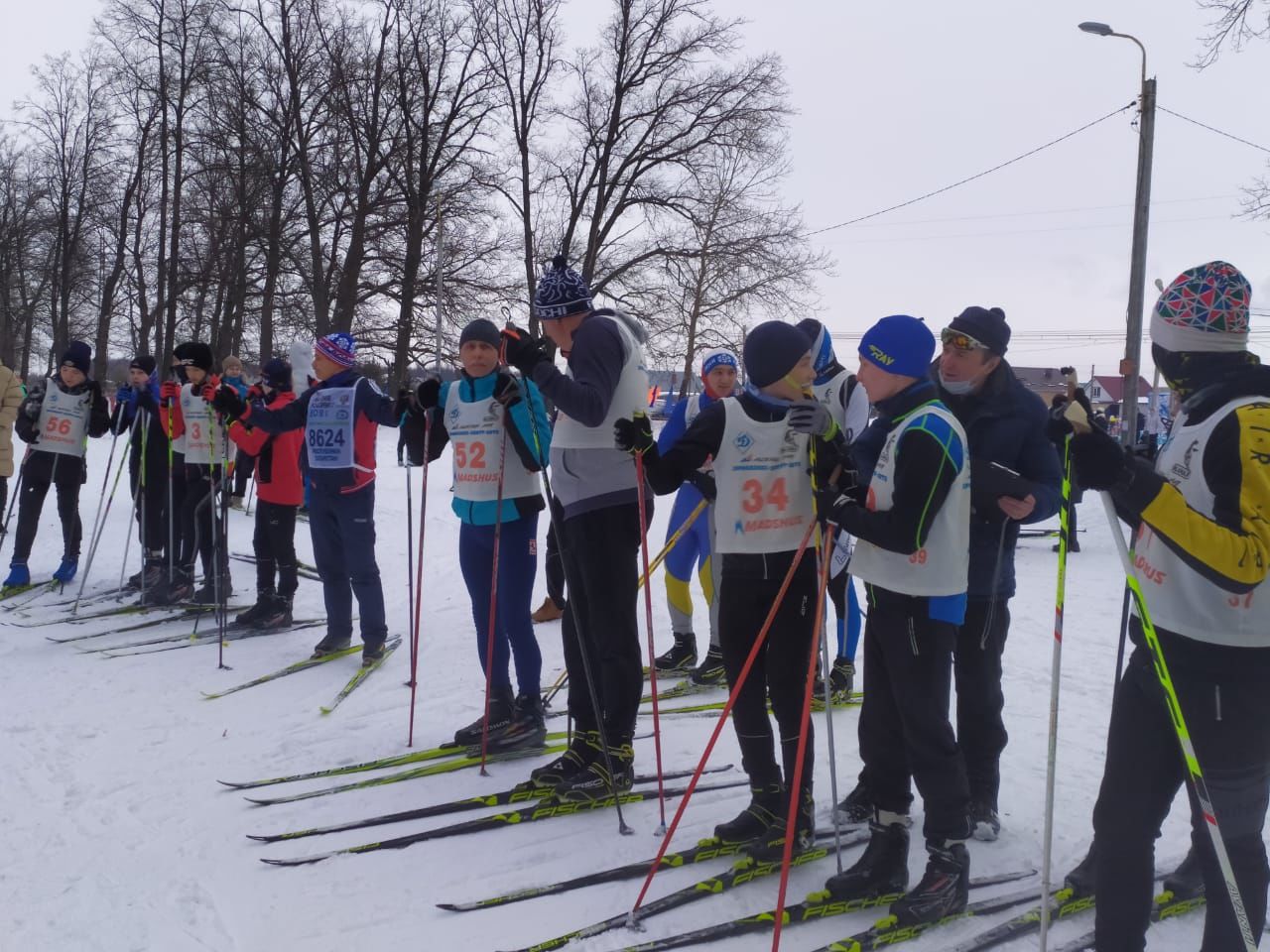 В Заинске прошли массовые соревнования «Лыжня Татарстана-2021»