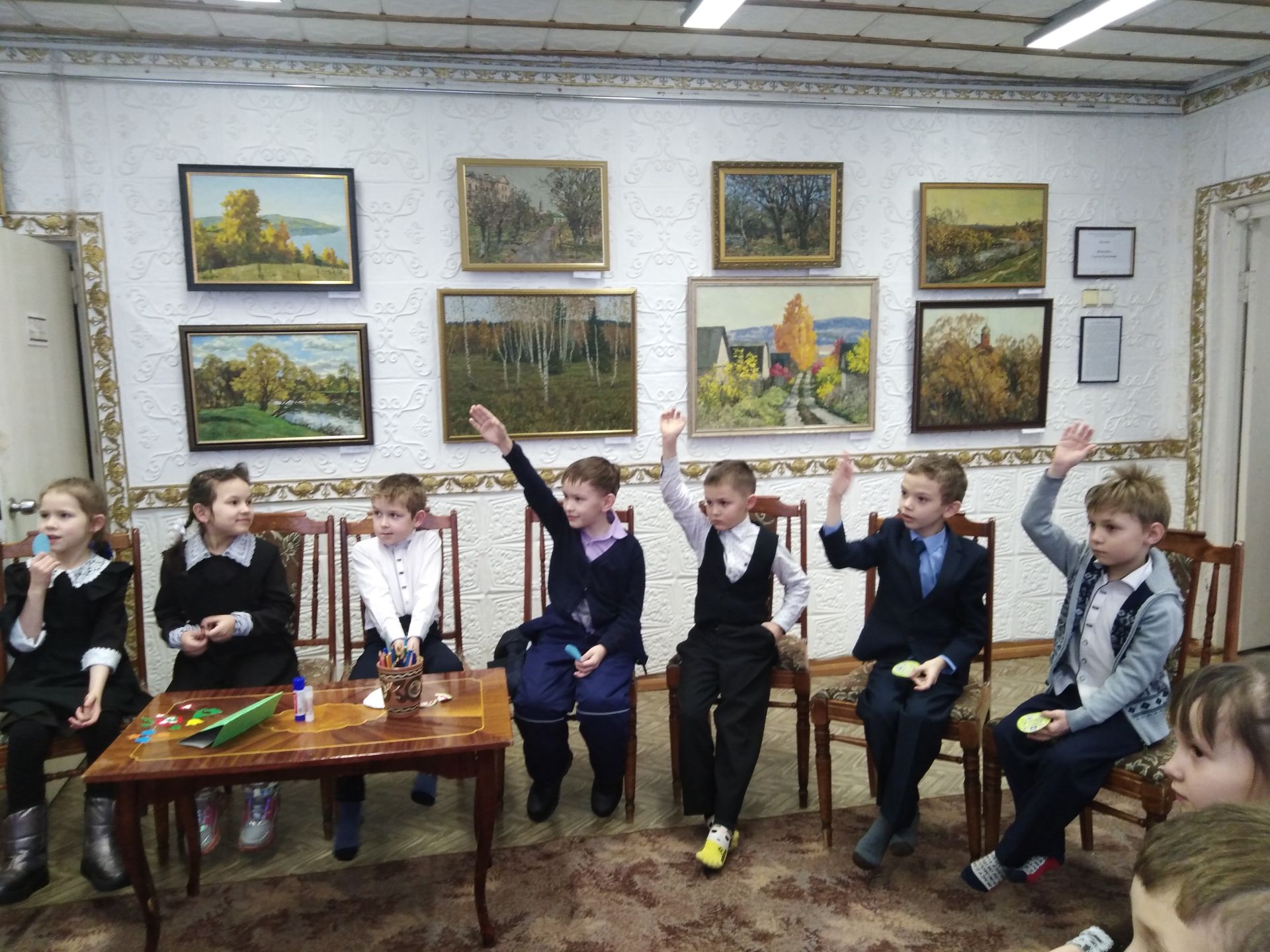 Заинские первоклассники приняли участие в игровой программе «Новости культуры»