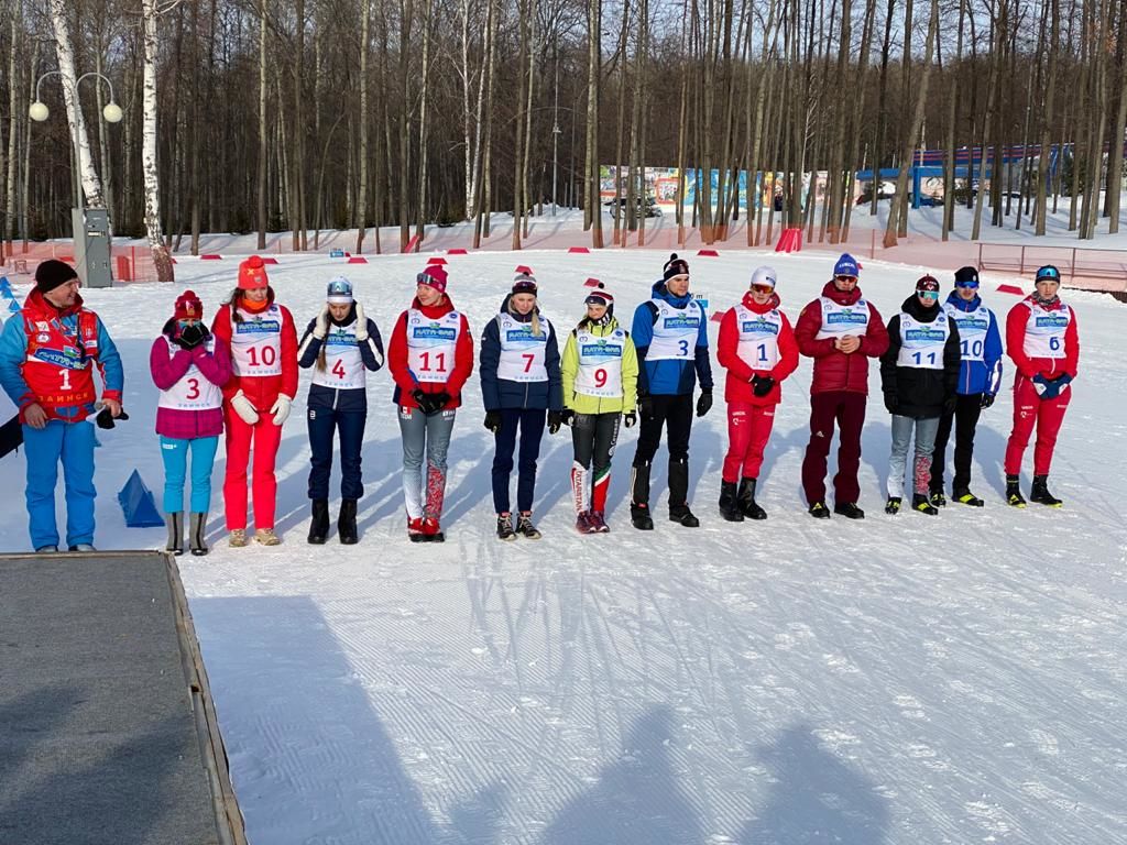 Команда Татарстана на 2 месте по итогам двух дней Всероссийских соревнований по лыжным гонкам