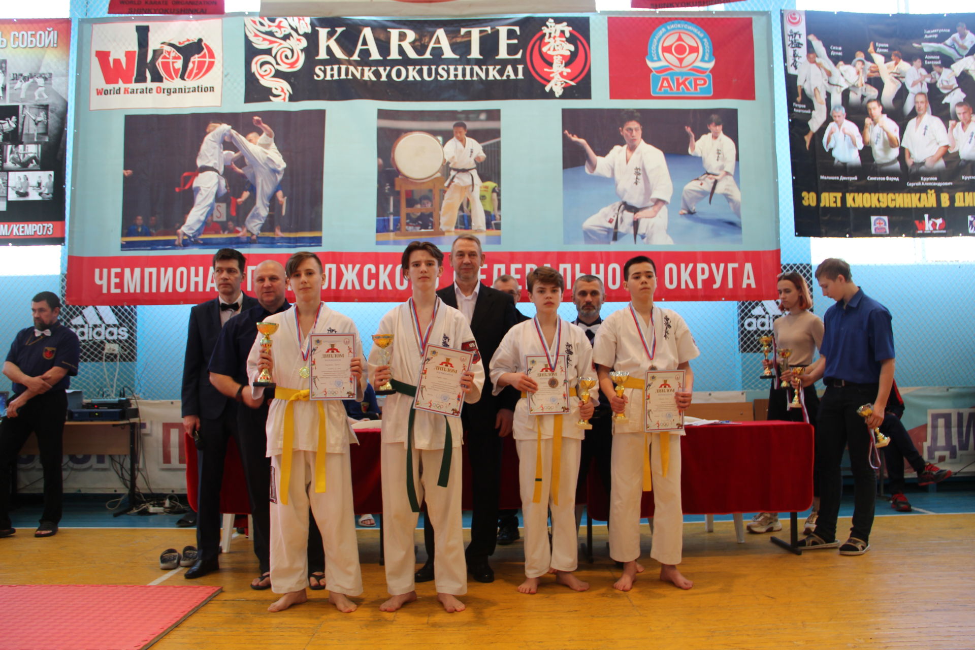 Заинские спортсмены завоевали медали на Первенстве Приволжского Федерального округа по каратэ Киокусинкай