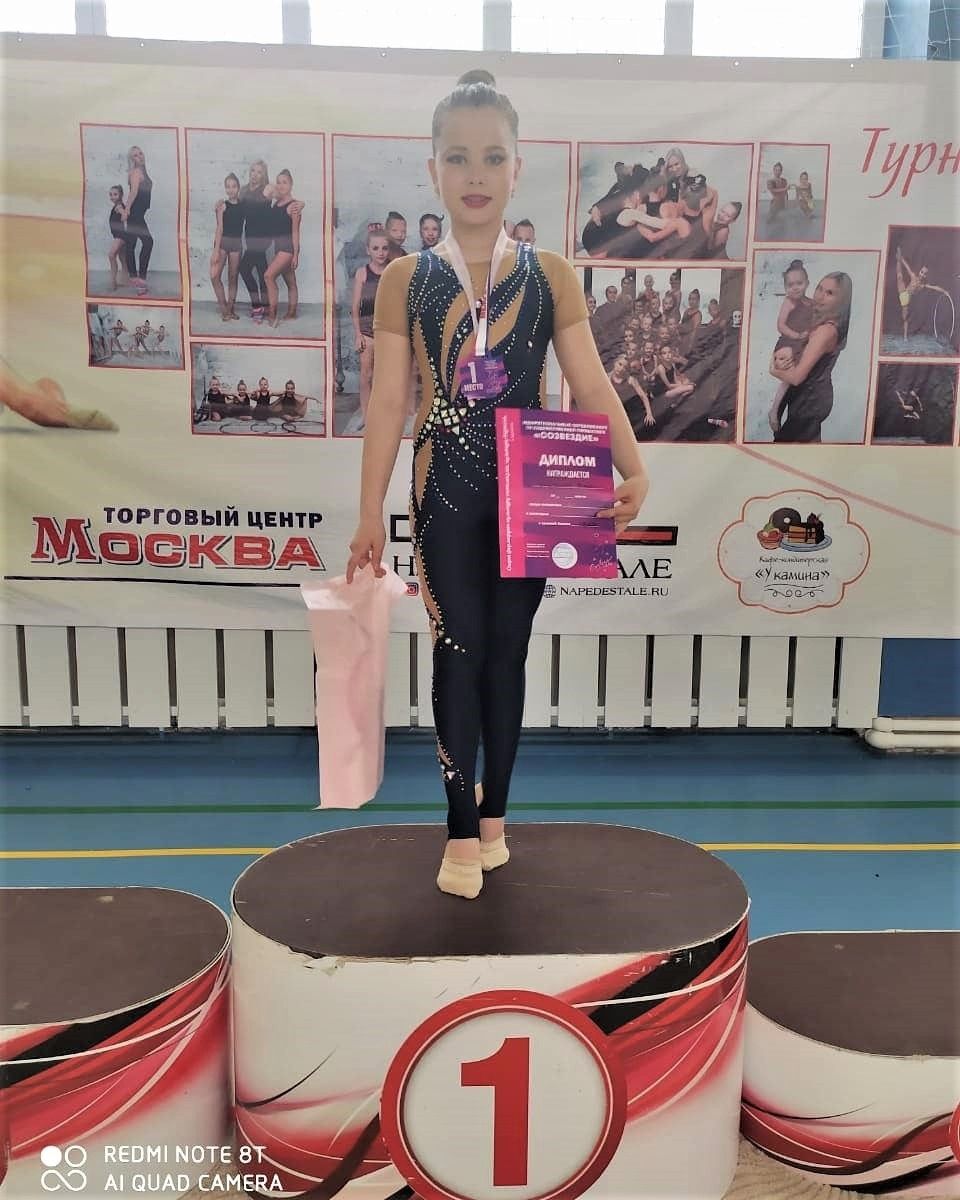 Пятилетняя гимнастка из Заинска принесла району призовое место