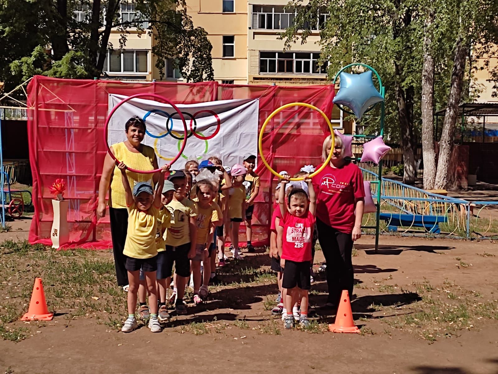 Малые летние Олимпийские игры прошли в детском саду «Дюймовочка»