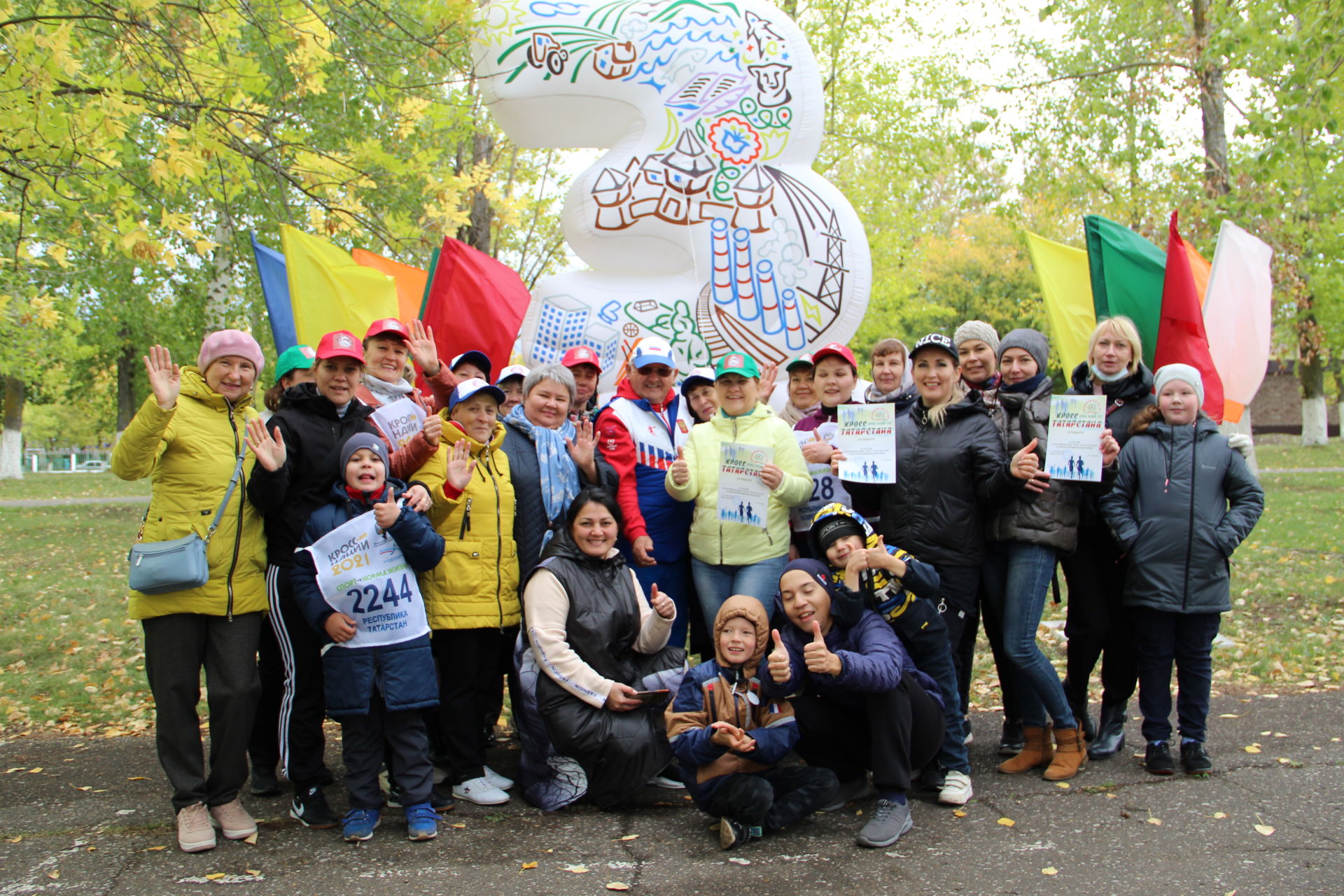 Заинцы присоединились к соревнованиям «Кросс Татарстана»