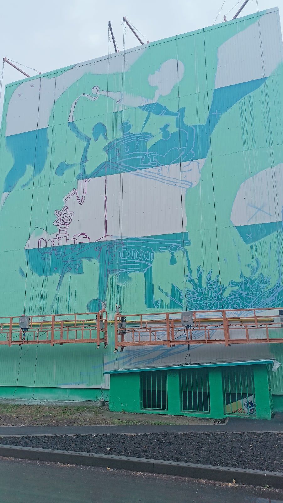 Фасады некоторых заинских домов разукрасят художники