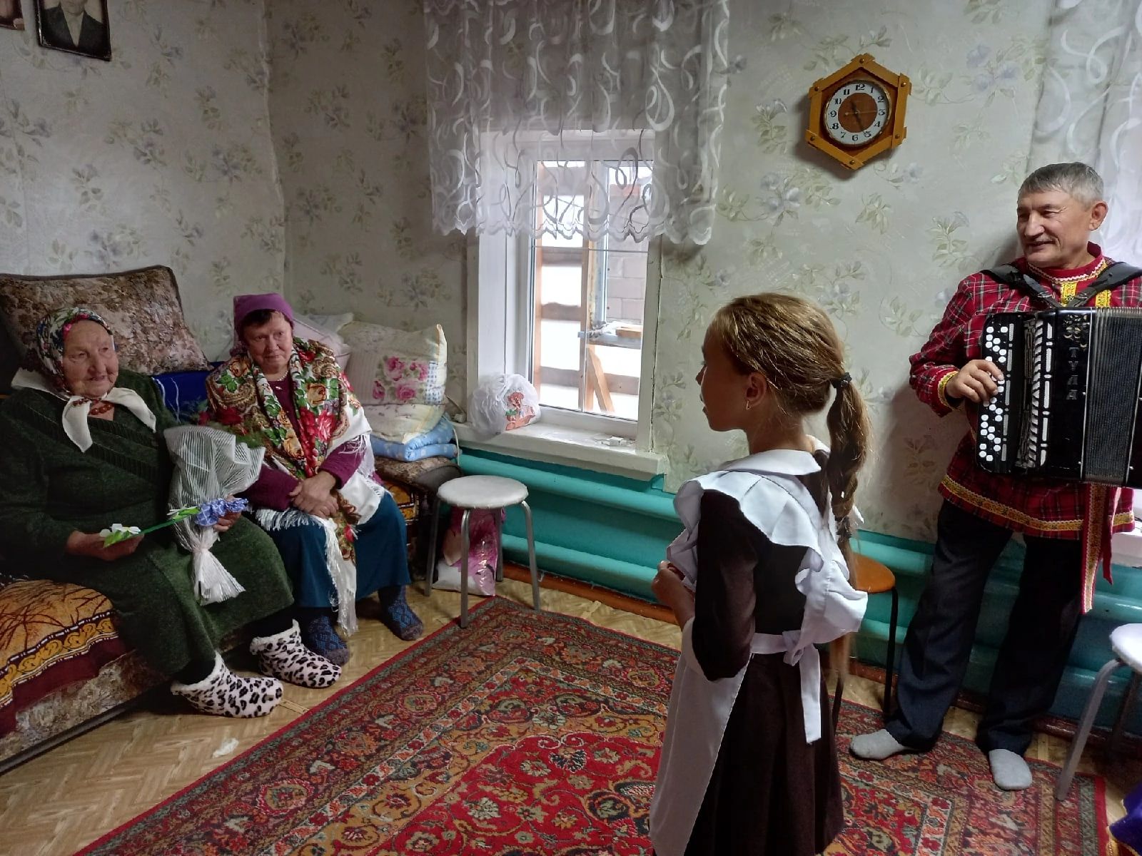 Жительница села Светлое Озеро отметила 90-летний юбилей
