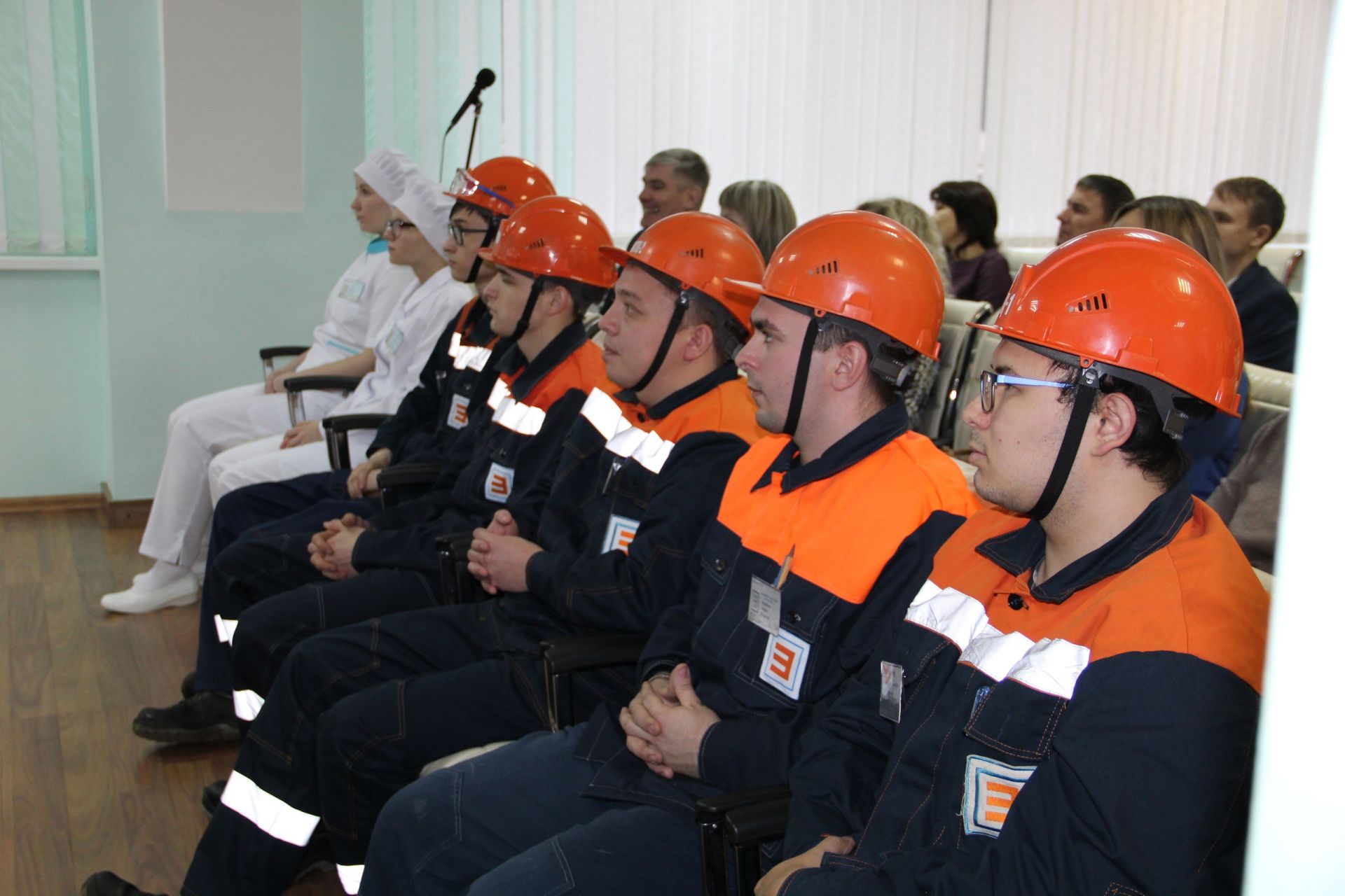 На Заинской ГРЭС прошло посвящение молодых работников станции в энергетики