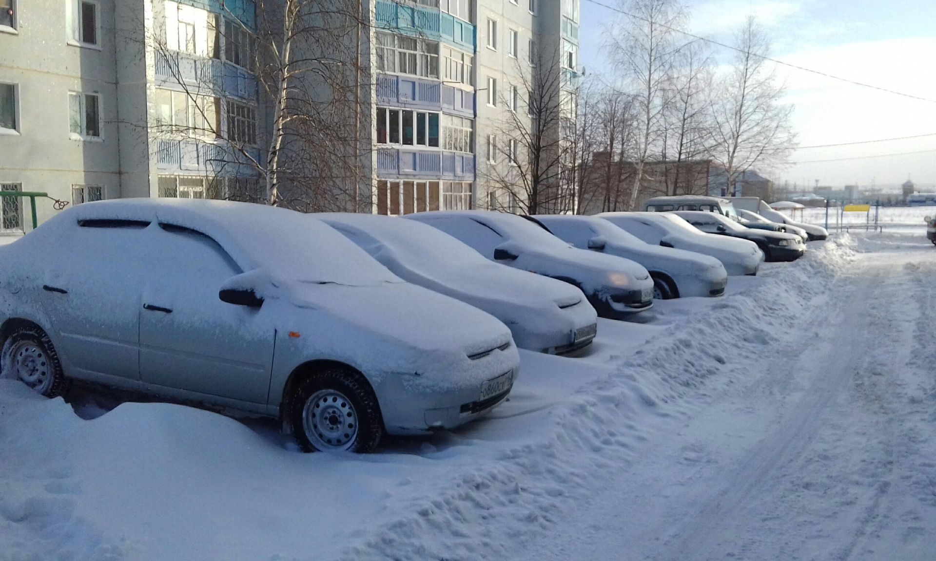В Заинске усилены работы по уборке снега