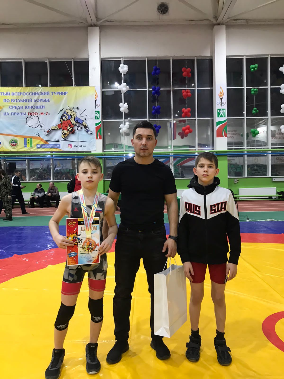 Заинские борцы стали победителями и призерами Всероссийского и Республиканского турниров