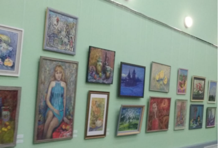 В селе Савалеево состоялось открытие выставки Союза художников города Набережные Челны