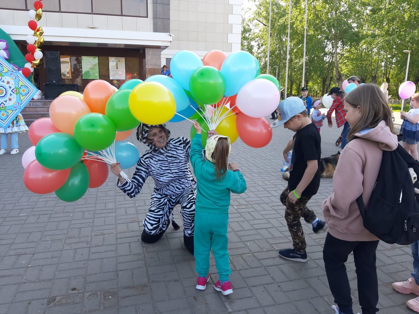 В Заинске прошел праздник в честь Международного Дня защиты детей