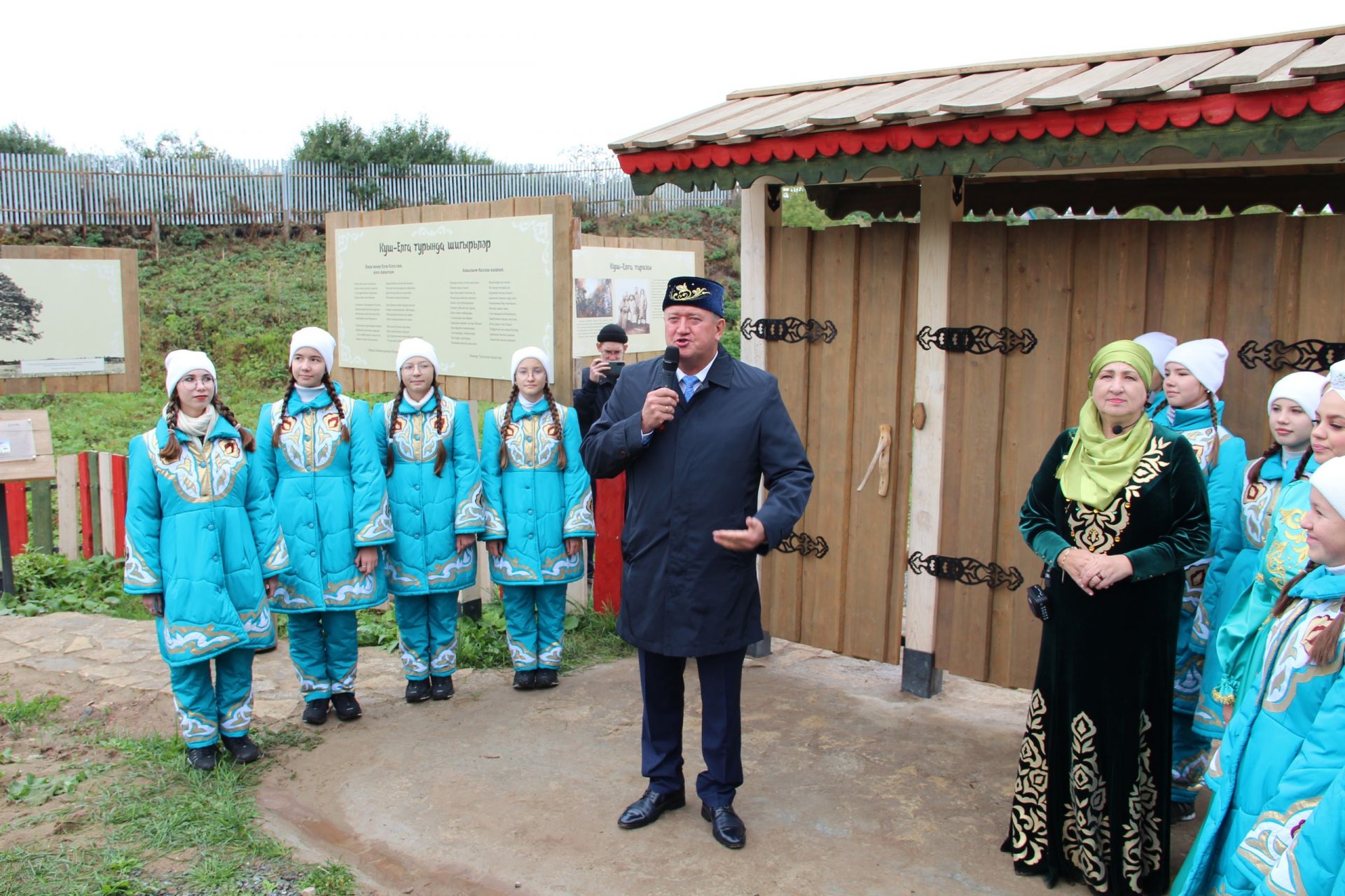 В Заинском районе открылся уникальный родник, посвященный Таджетдину Ялчыголу