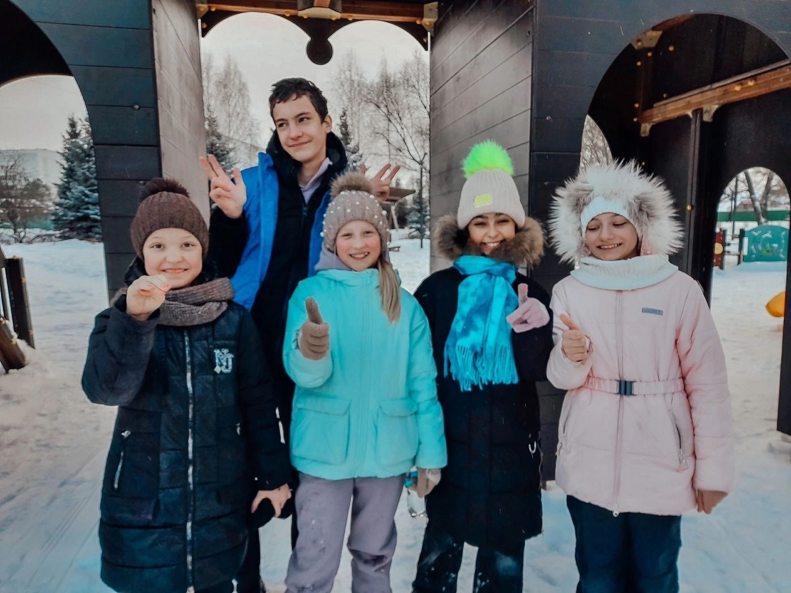 Участниками зимней смены проекта «Лагерь моего двора» стали более 200 детей