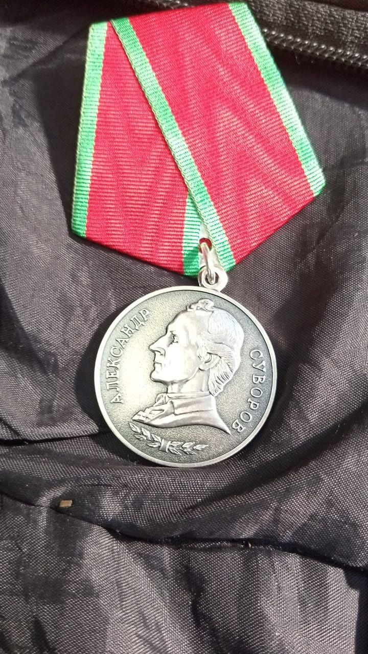 Махсус хәрби операциядә катнашучы Зәй егете Суворов медале белән бүләкләнде