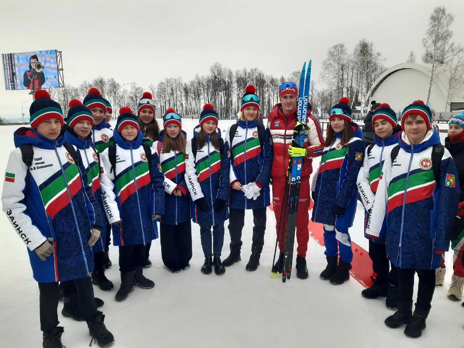 Заинские лыжники приняли участие в открытых соревнованиях «Олимпийские надежды»