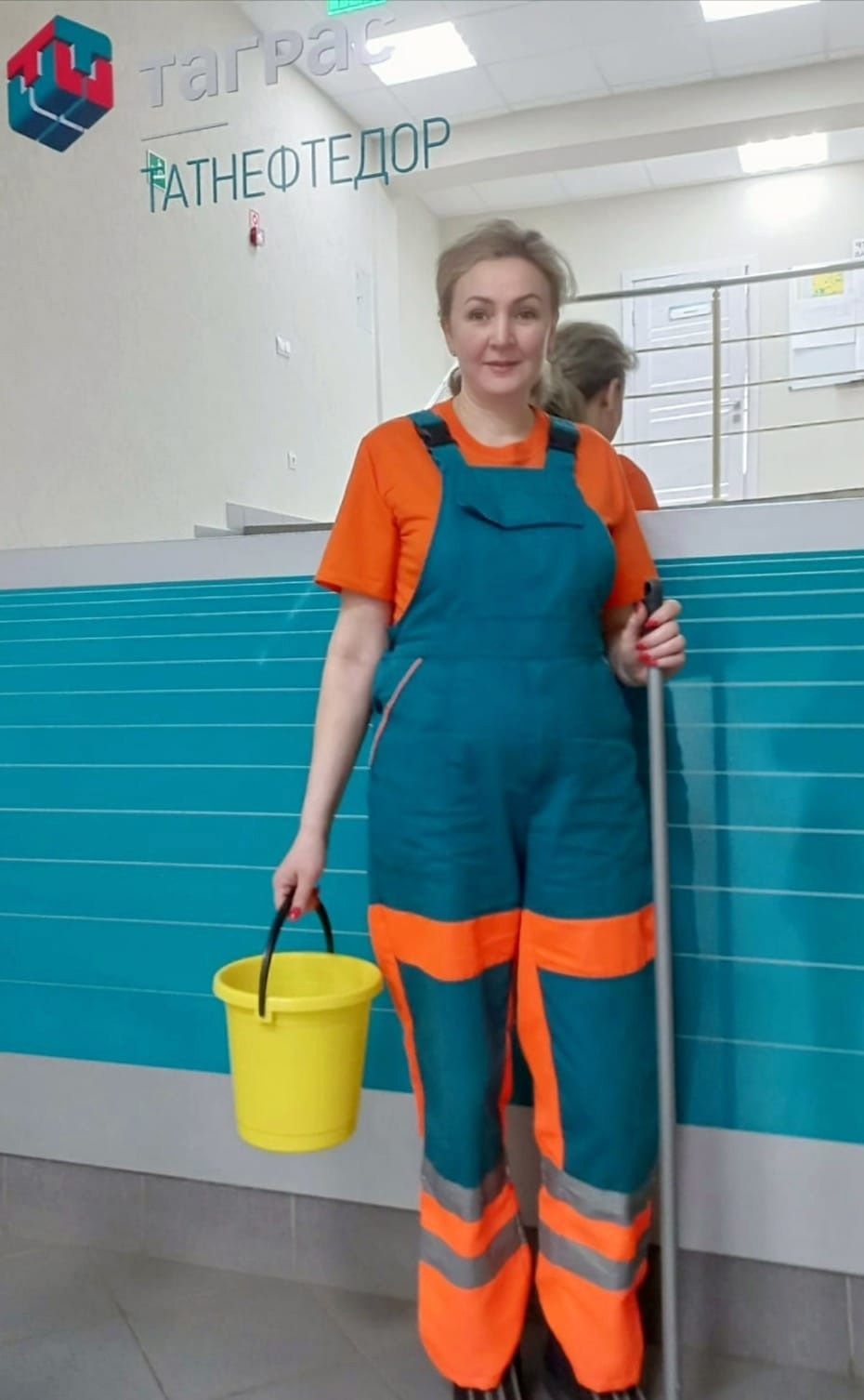 Техничка заинского предприятия быстро стала своим человеком