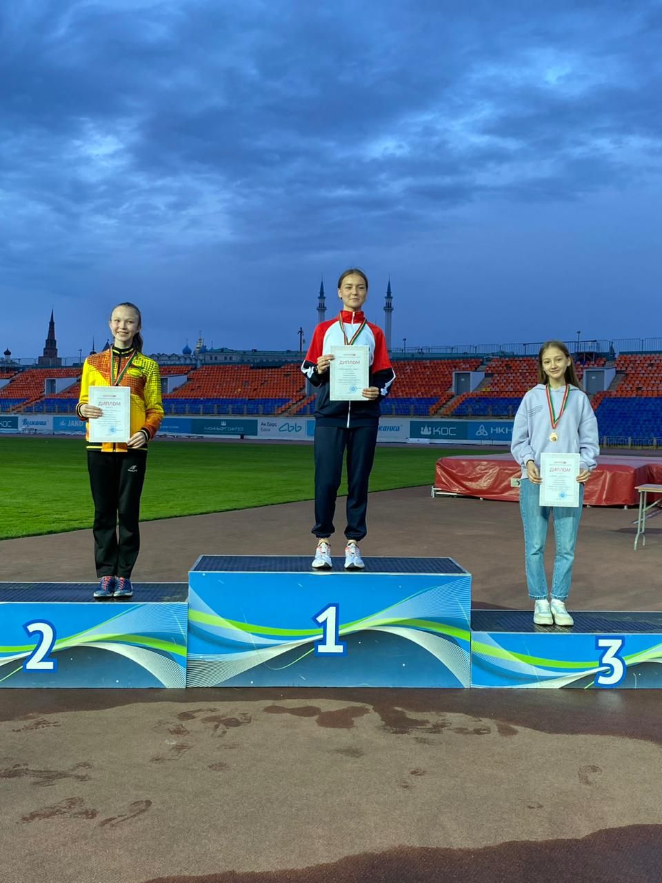 Заинские спортсмены стали победителями Первенства Республики Татарстан по легкой атлетике