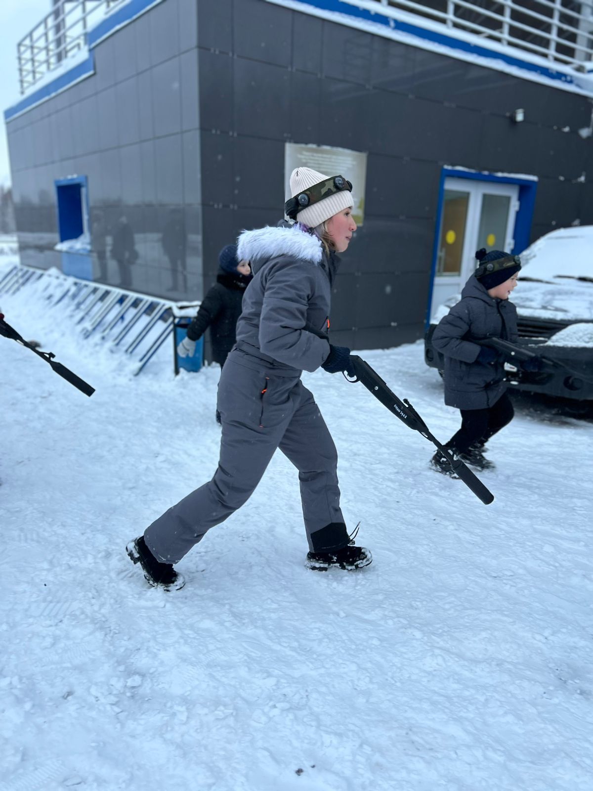 В Заинске семьи пригласили поиграть в тактическую игру