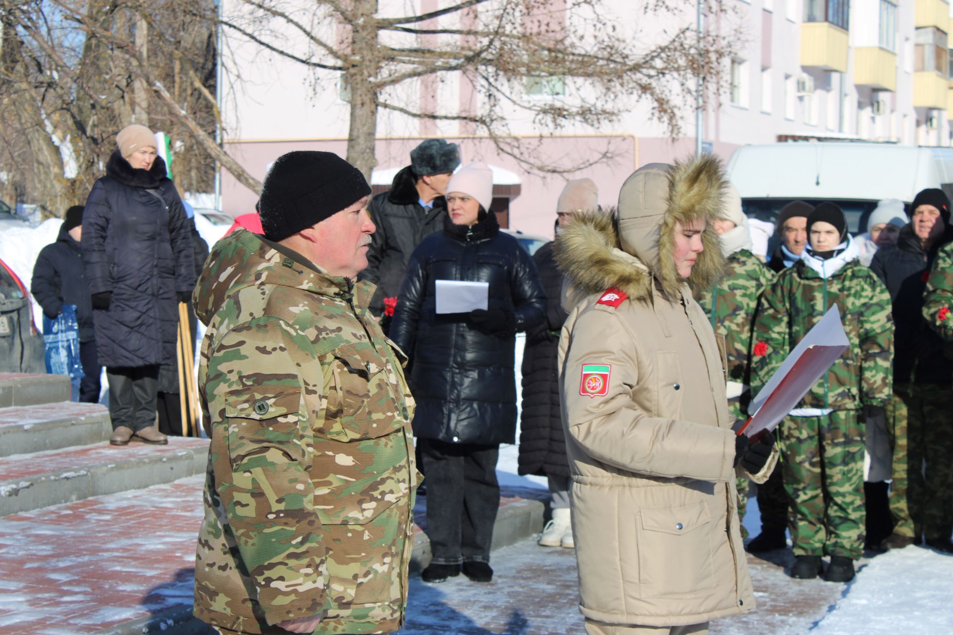 «Кайнар нокталар» да хәрби хезмәт үтүчеләргә хөрмәт белдерелде