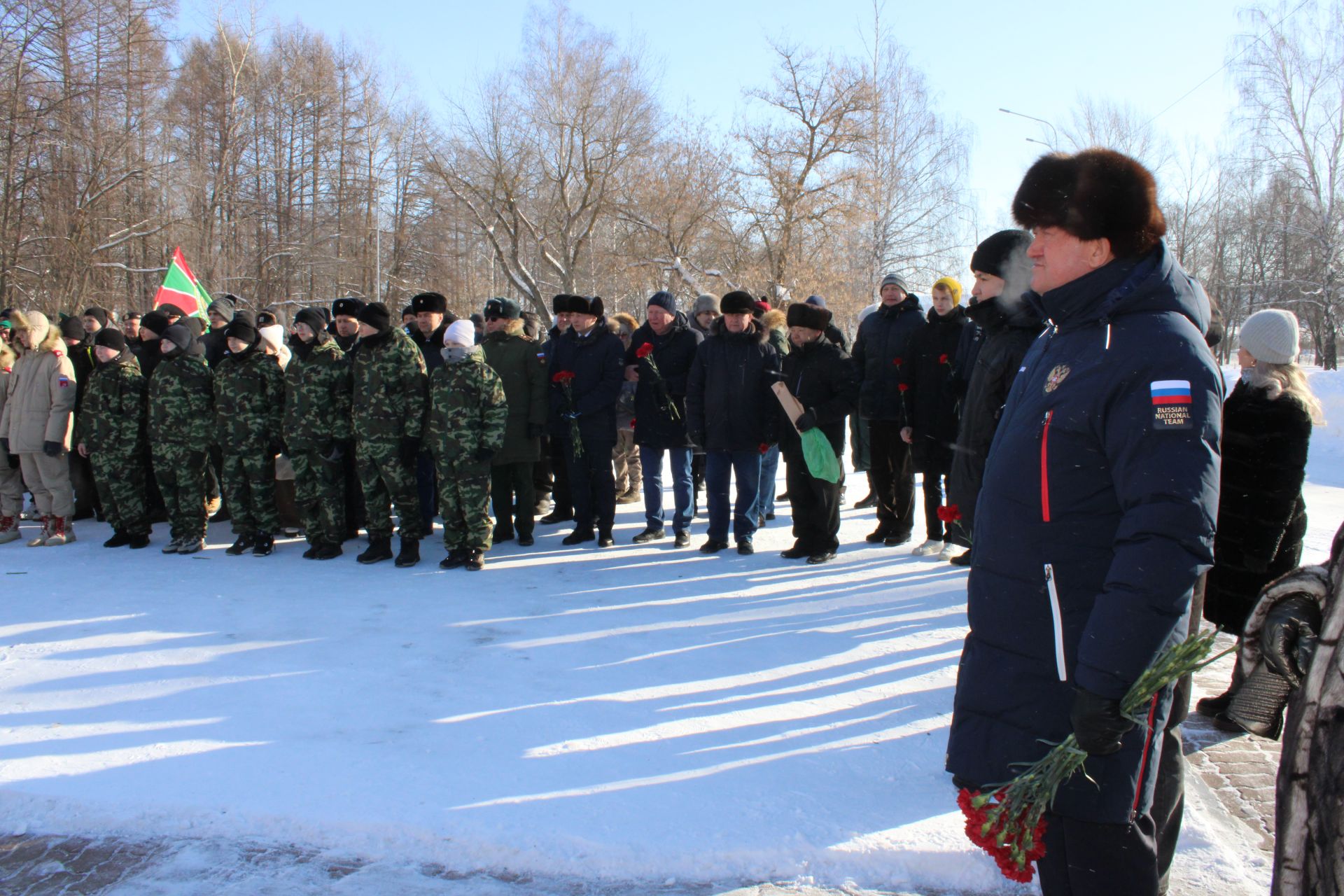 «Кайнар нокталар» да хәрби хезмәт үтүчеләргә хөрмәт белдерелде