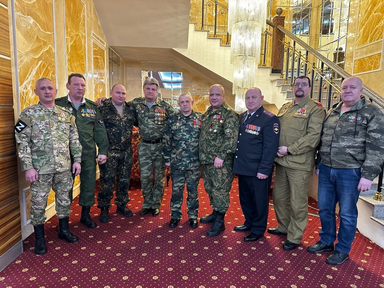 Заинских ветеранов боевых действий поздравил Раис Татарстана