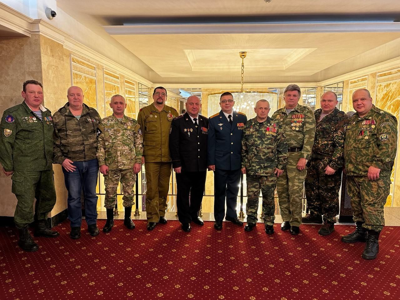 Заинских ветеранов боевых действий поздравил Раис Татарстана